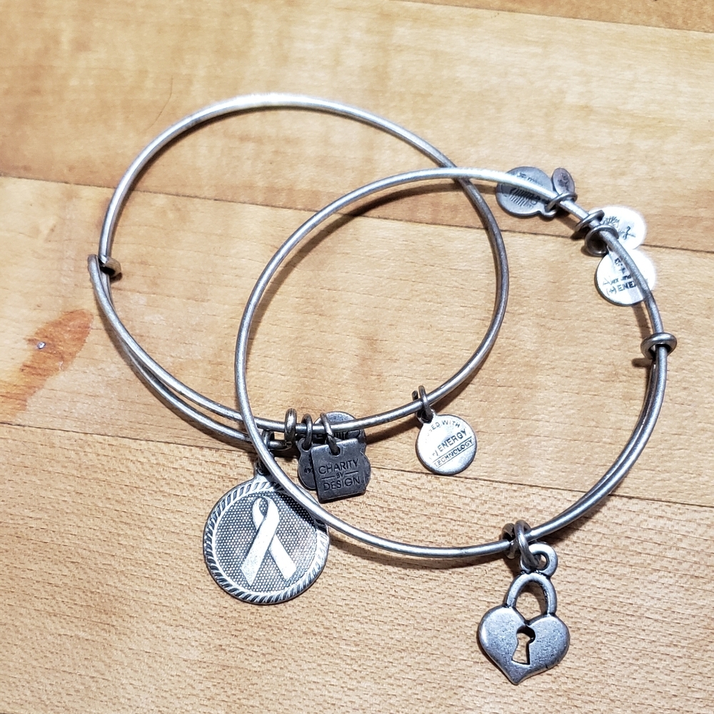 Bundle of alex and ani bracelets
